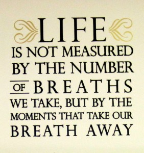 Life is not measured